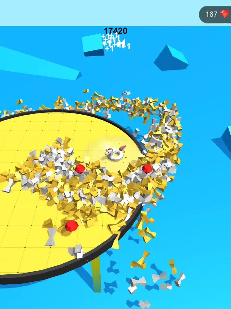 Bomb Top 3D- Leaf Blower Stack iPad  Screenshots