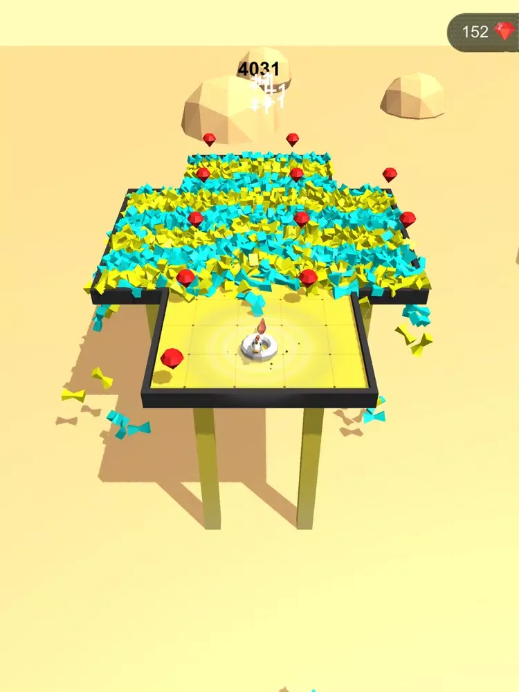 Bomb Top 3D- Leaf Blower Stack iPad  Screenshots
