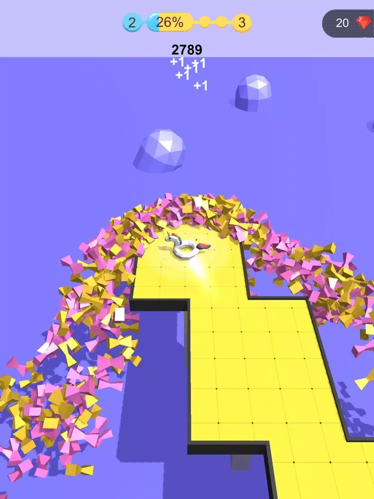 Bomb Top 3D- Leaf Blower Stack iPad  Screenshots