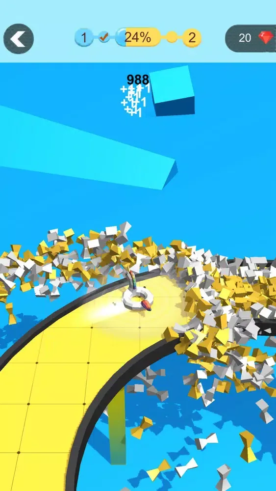 Bomb Top 3D- Leaf Blower Stack Screenshots