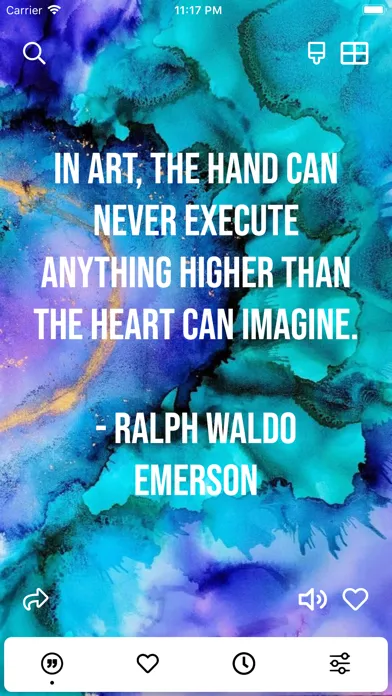 Ảnh chụp màn hình của Motivational Quotes App.