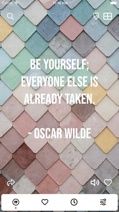 Ảnh chụp màn hình của Motivational Quotes App.