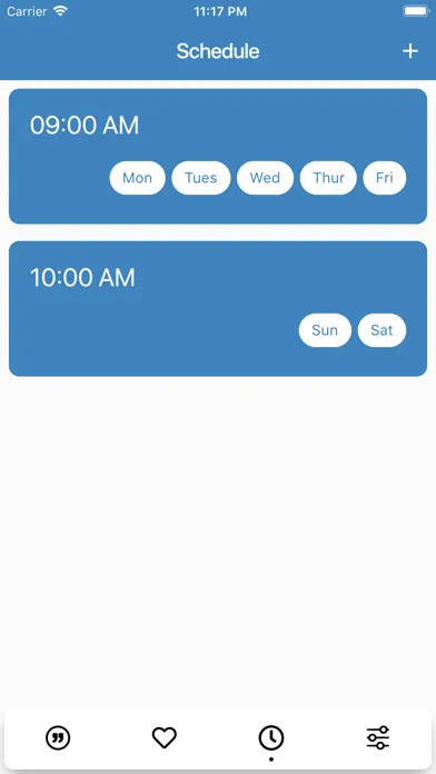 Ảnh chụp màn hình của Motivational Quotes App.