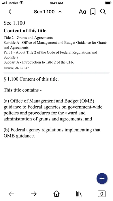 CFR 2 - Grants And Agreements स्क्रीनशॉट
