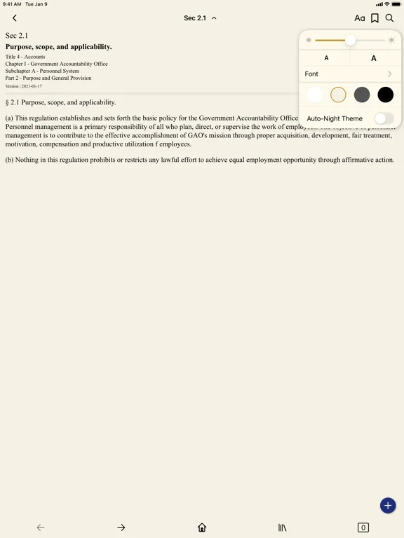 CFR 4 - Accounts iPad  Ekran Görüntüleri