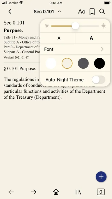 CFR 31 by PocketLaw Screenshots