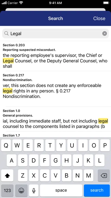 CFR 31 by PocketLaw Screenshots