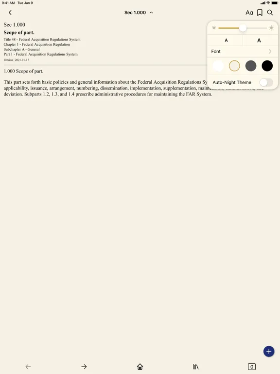 CFR 48 by PocketLaw iPad 应用截图