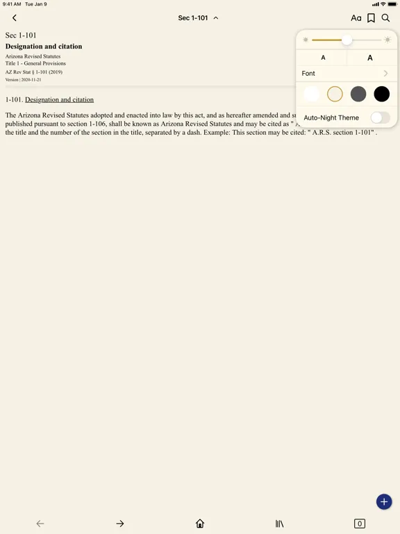 Arizona Statutes by PocketLaw iPad 應用截圖