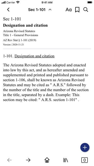 Arizona Statutes by PocketLaw應用截圖