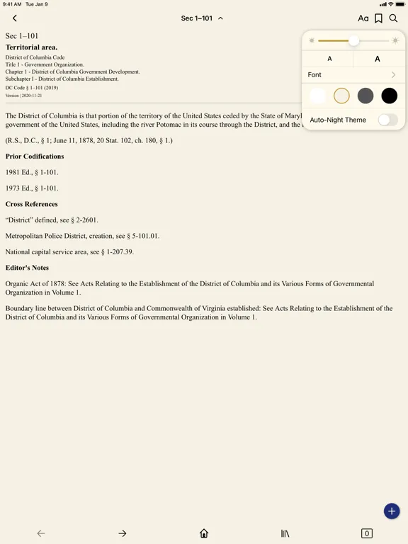 District Of Columbia Code iPad  Ekran Görüntüleri