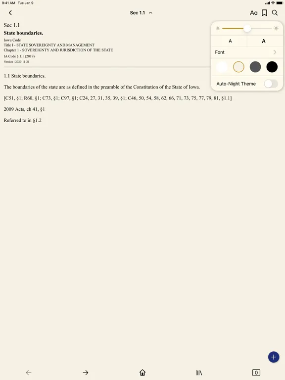 Iowa Code by PocketLaw iPad 應用截圖