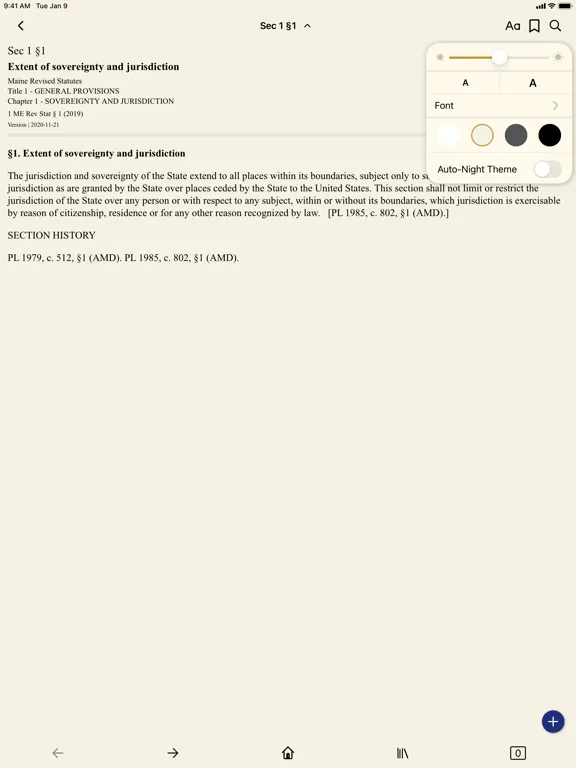 Скриншоты Maine Revised Statutes iPad 