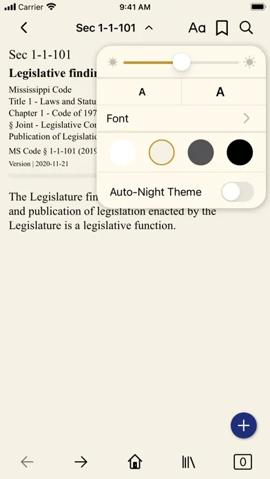 Mississippi Code by PocketLaw سکرین شاٹس