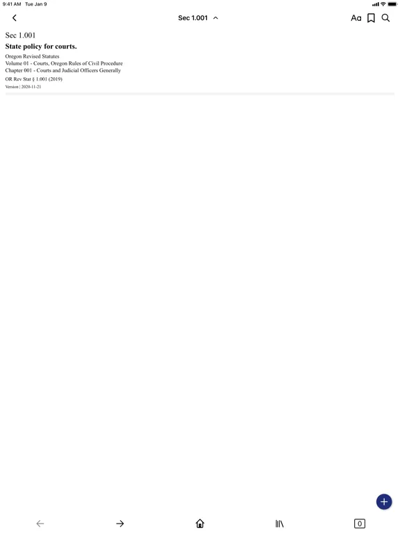 Oregon Revised Statutes iPad  स्क्रीनशॉट