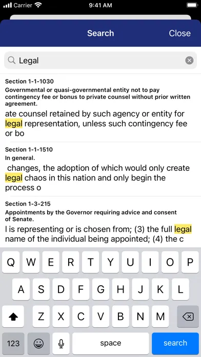 South Carolina Code Of Laws应用截图