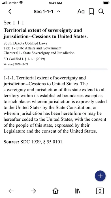 South Dakota Codified Laws應用截圖
