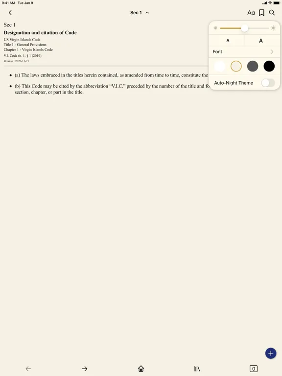 Capturas de pantalla de US Virgin Islands Code iPad 