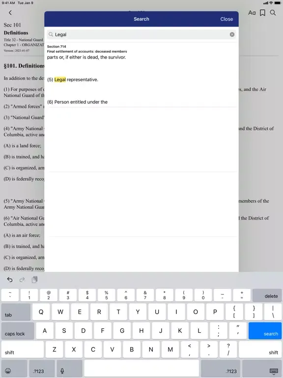 Capturas de pantalla de USC 32 - National Guard iPad 