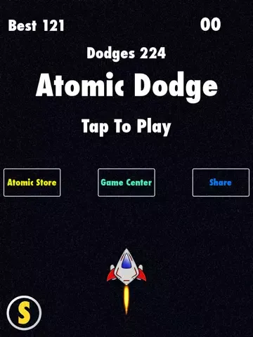 Tangkapan layar Atomic Dodge iPad 