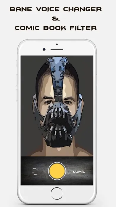 Bane Voice Changer Face Filter 스크린샷