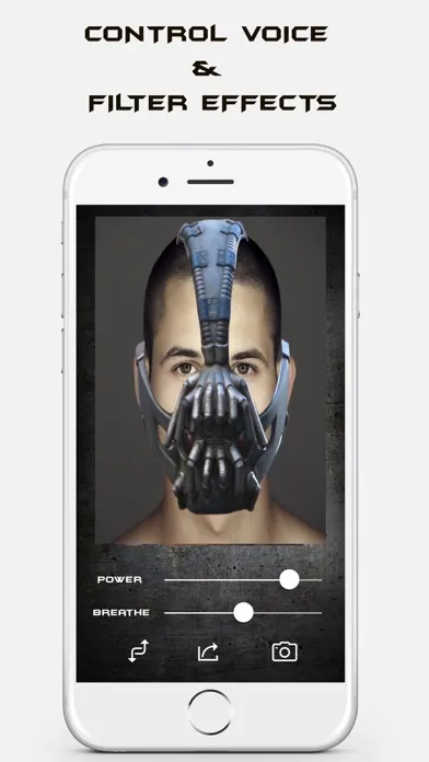 Bane Voice Changer Face Filter 스크린샷