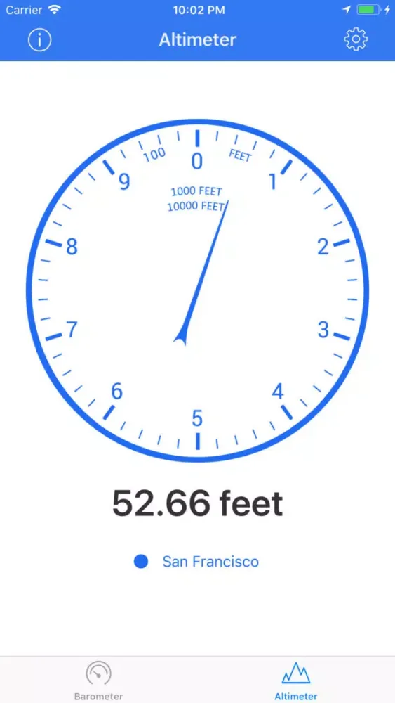 Скриншоты Realtime Barometer & Altimeter