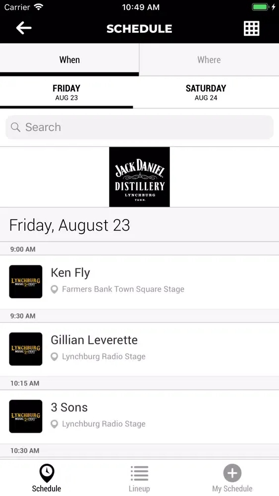 Lynchburg Music Fest 2019 スクリーンショット