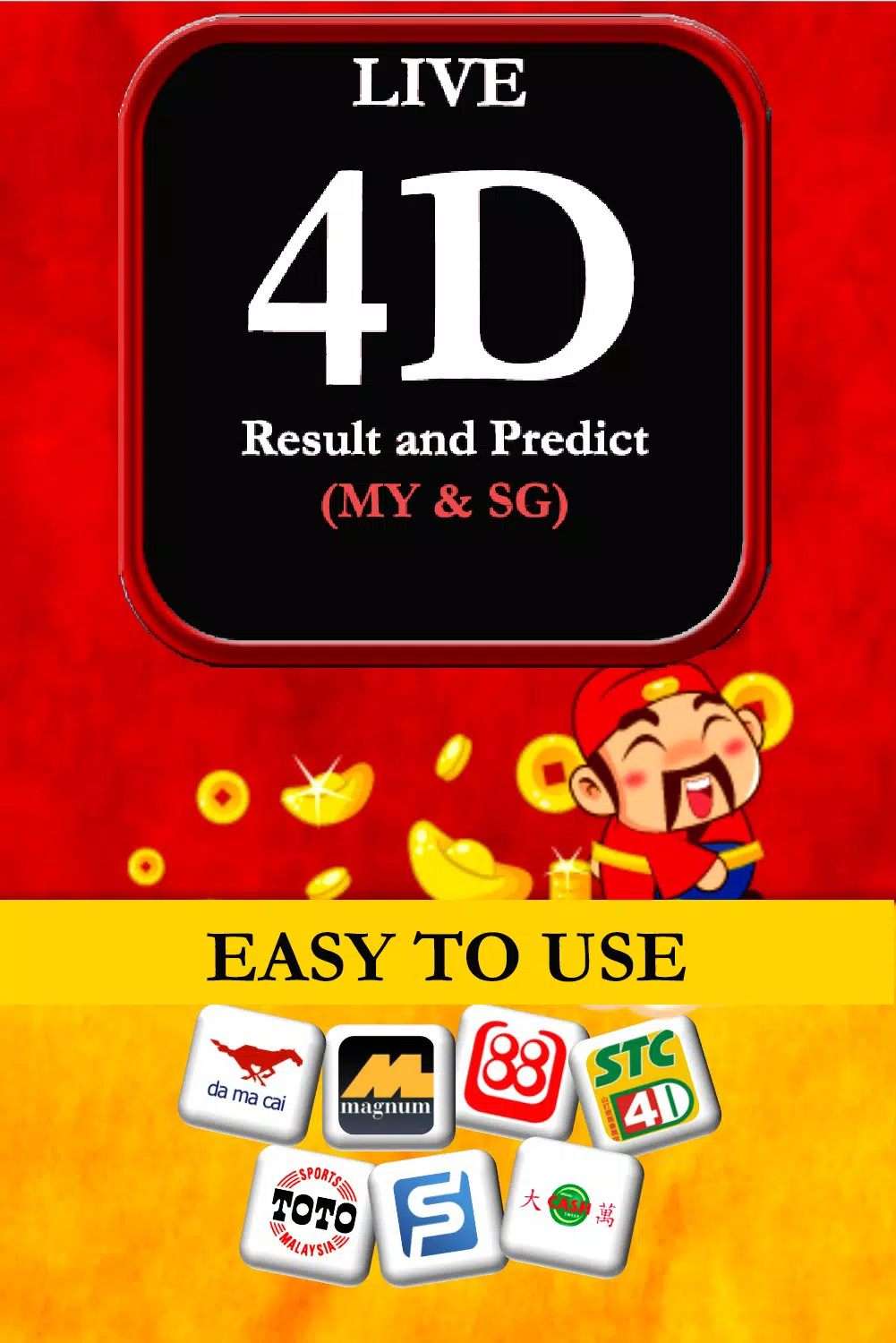 Live 4D Result & Prediction Screenshots