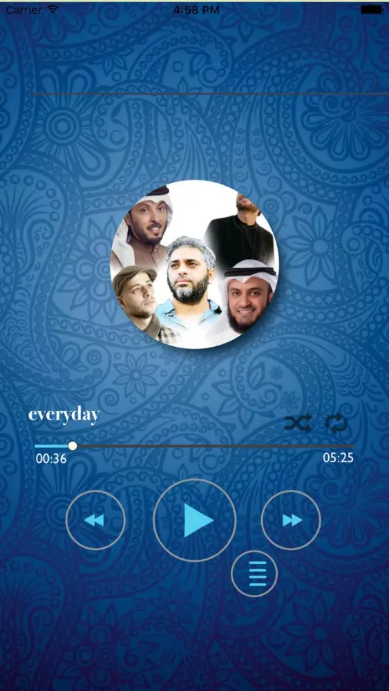 Capturas de tela do أناشيد إسلامية 2016 ـ بدون أنترنت ـ