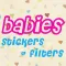 470 Stickers & Filters | Pregnancy & Baby milestone photos