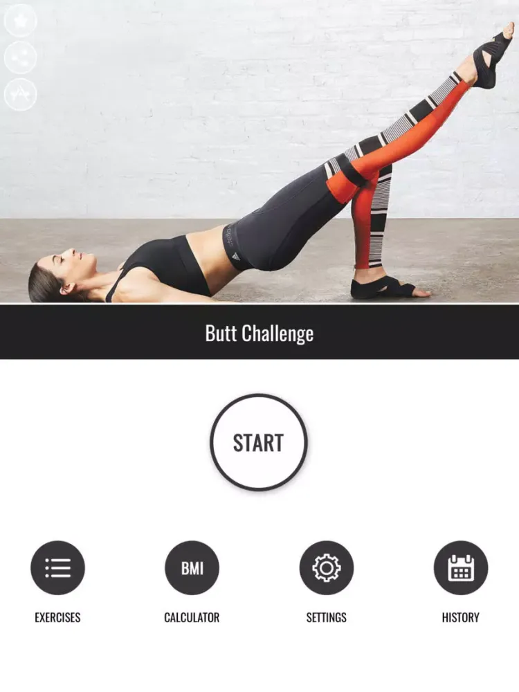 Butt Workout - Fitness App iPad 应用截图
