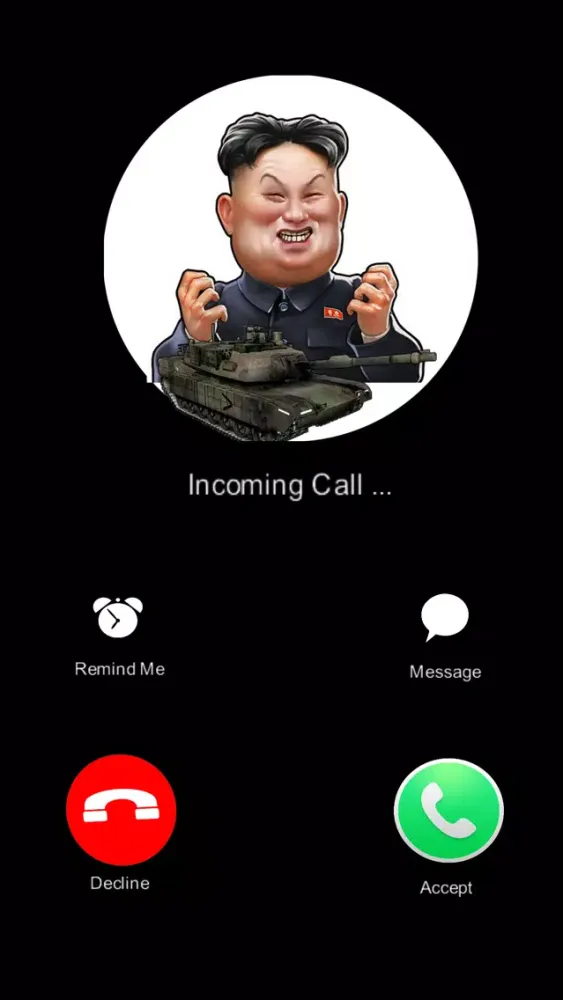 Tangkapan skrin fake call prank -#1 phoner