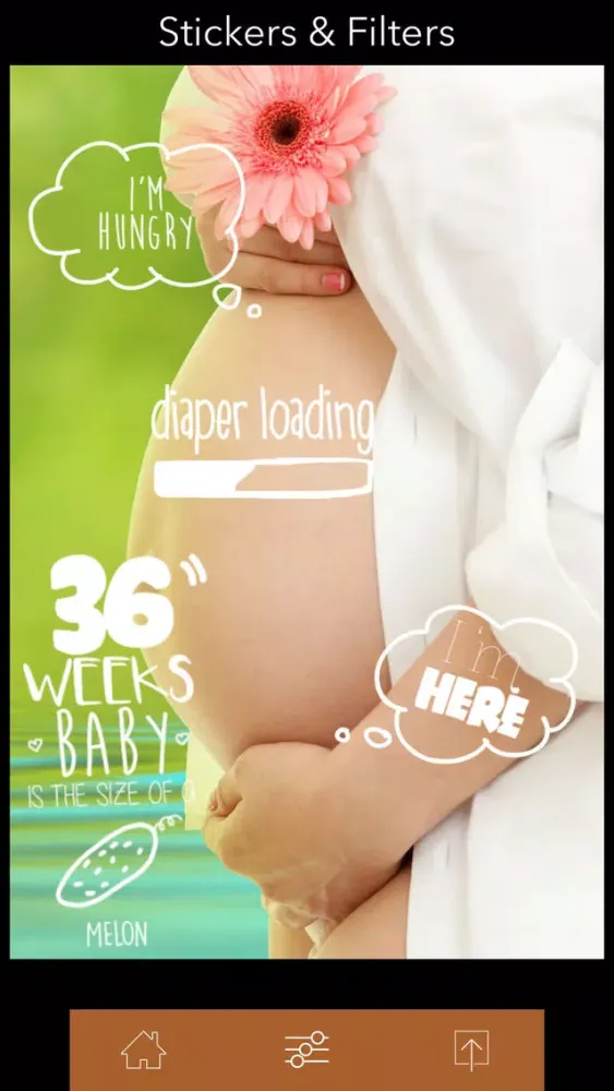 +470 stickers & filters | baby story应用截图