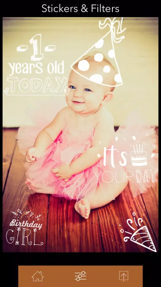 +470 stickers & filters | baby story应用截图