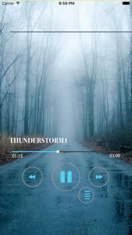 Tangkapan layar 3D sound to Relax - صوت الطبيعة ـ بدون نت