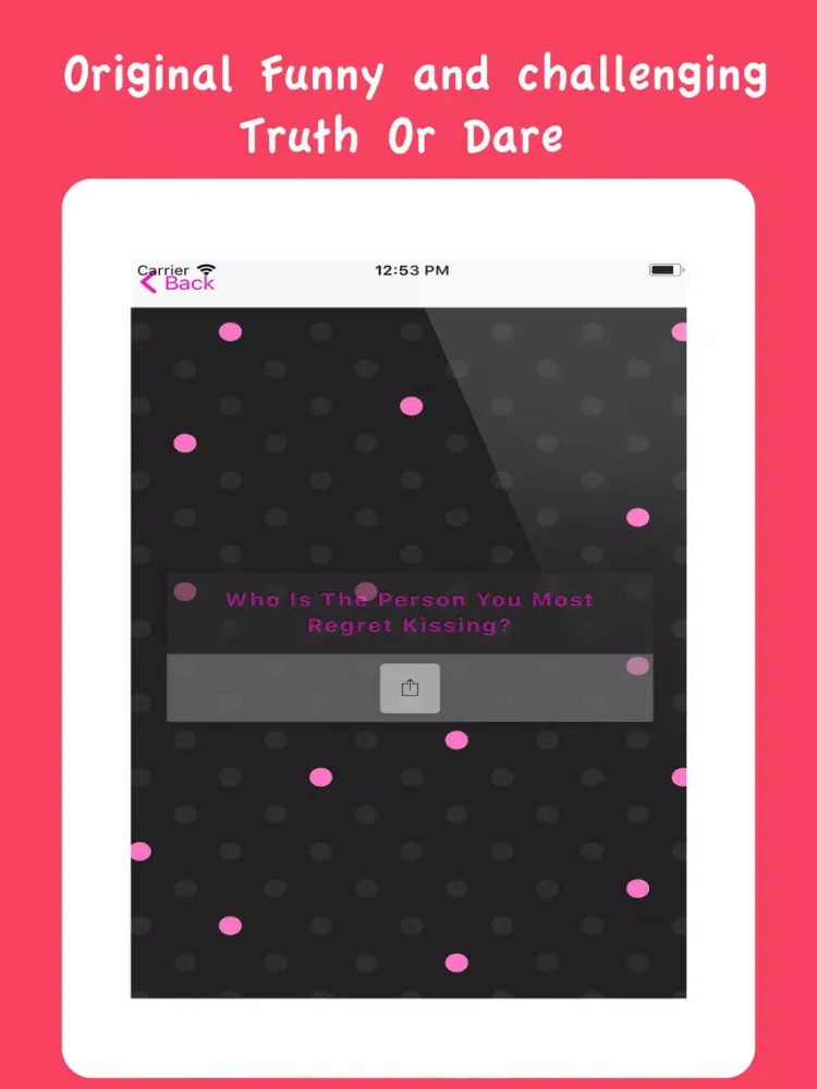 Zrzuty ekranu Truth or Dare - Game Party iPad 