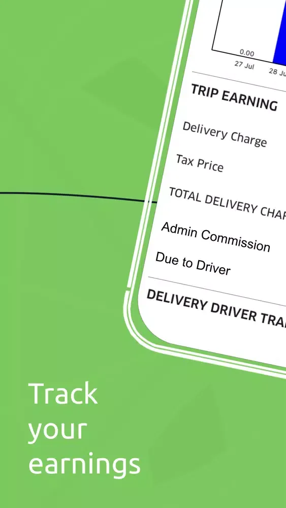 Capturas de tela do Lynk Delivery Driver