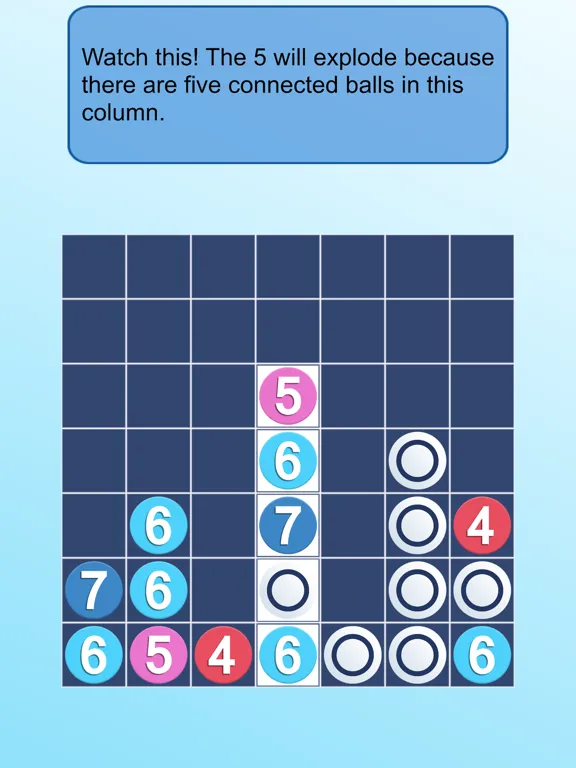 ภาพหน้าจอของ Lynnsee Number Drop iPad 