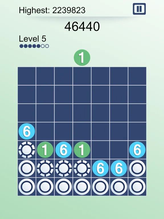 ภาพหน้าจอของ Lynnsee Number Drop iPad 