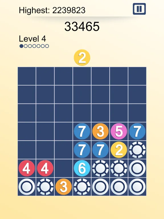 ภาพหน้าจอของ Lynnsee Number Drop iPad 