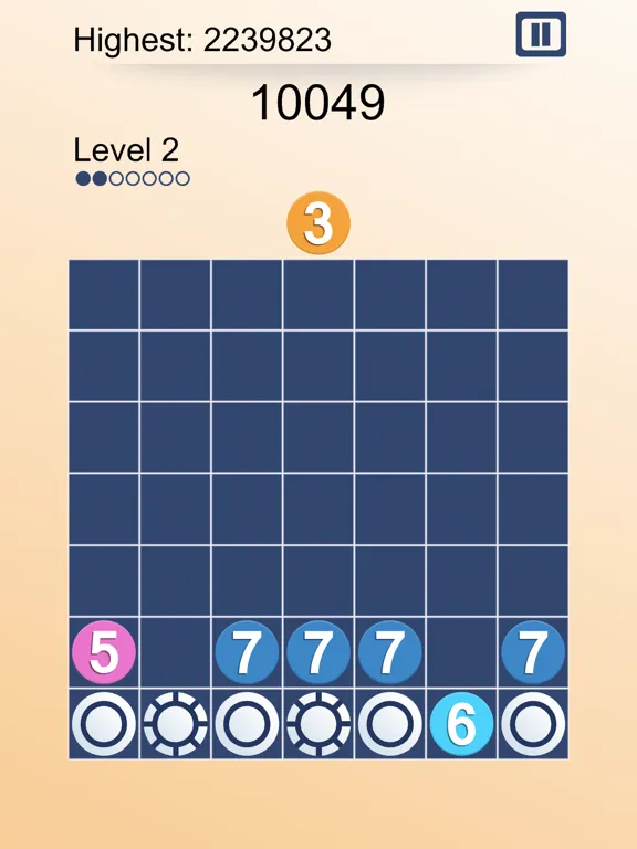 ภาพหน้าจอของ Lynnsee Number Drop iPad 