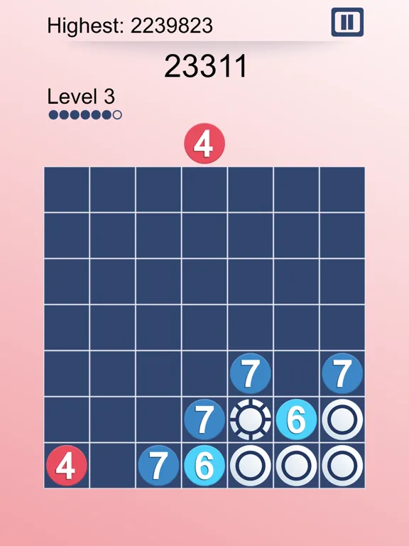 ภาพหน้าจอของ Lynnsee Number Drop iPad 
