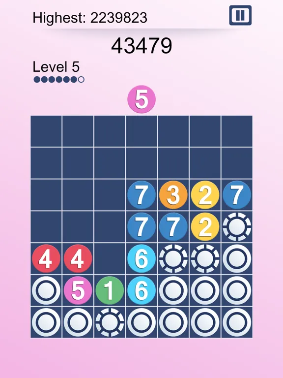 ภาพหน้าจอของ Lynnsee Number Drop iPad 