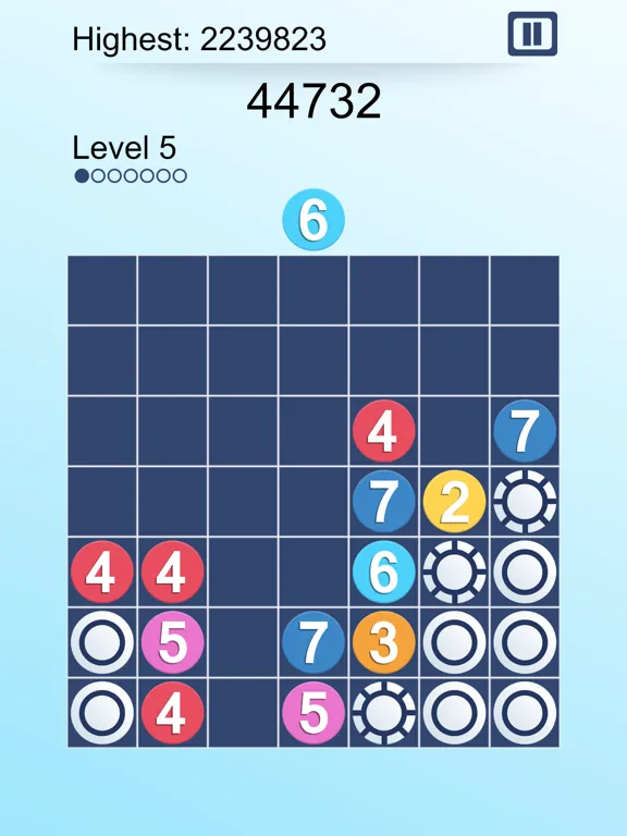 ภาพหน้าจอของ Lynnsee Number Drop iPad 
