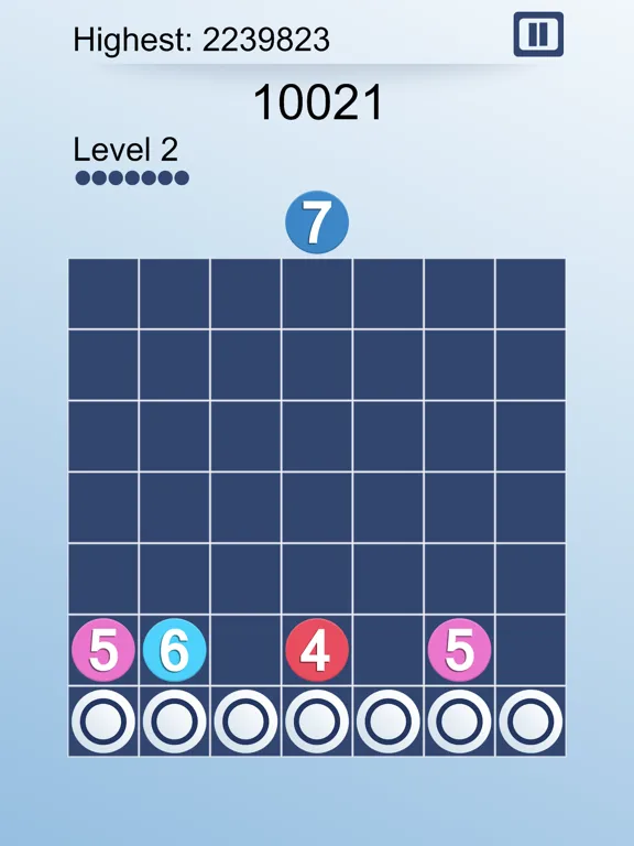 ภาพหน้าจอของ Lynnsee Number Drop iPad 