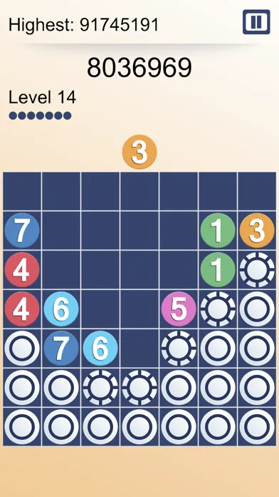ภาพหน้าจอของ Lynnsee Number Drop