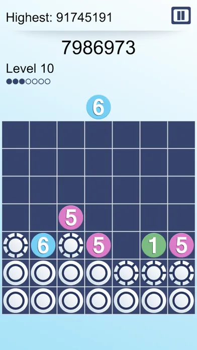 ภาพหน้าจอของ Lynnsee Number Drop