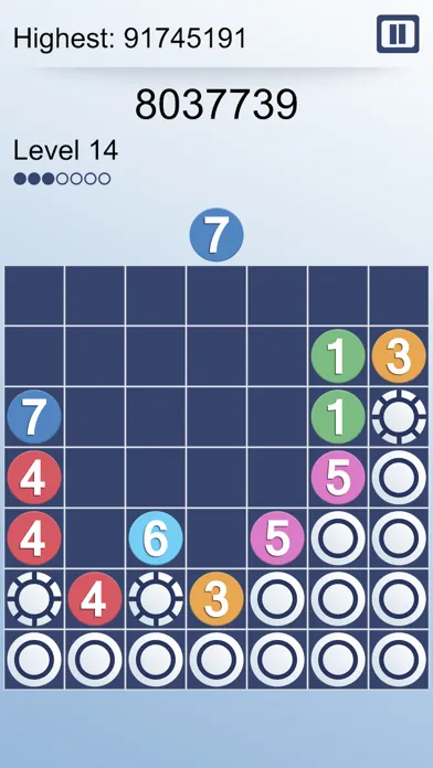 ภาพหน้าจอของ Lynnsee Number Drop
