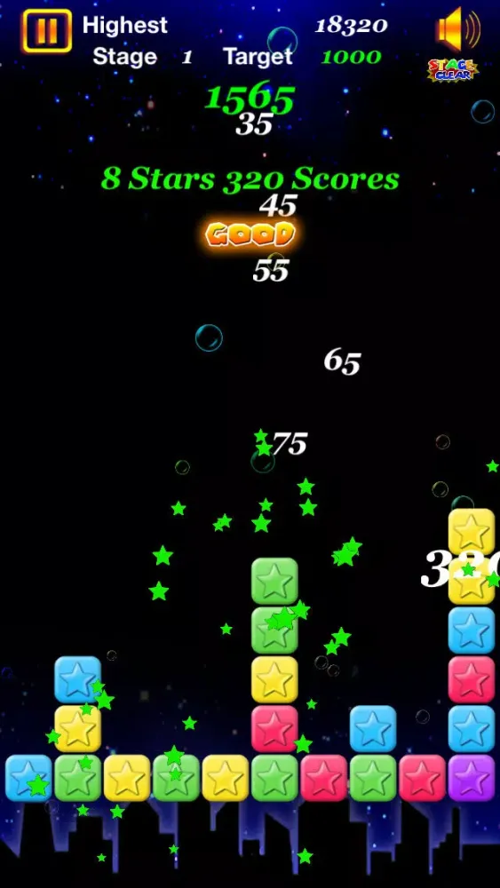 Capturas de tela do Stars Flappy Crush